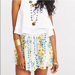 Show me your mumu Carlos swing shorts
